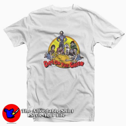 Rolling Stones Bill Graham Day On The Green T-shirt On Sale