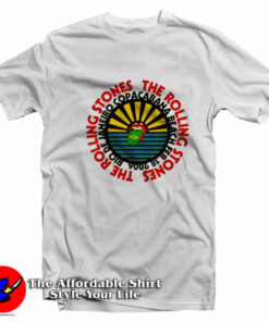 Rolling Stones Copacabana Beach Unisex T-Shirt On Sale Rolling Stones Copacabana Beach Unisex T-Shirt On Sale