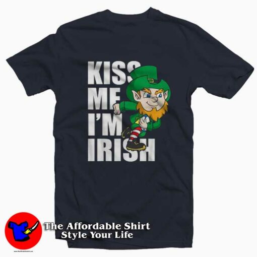 Rugby Leprechaun Irish T-Shirt St Patricks Day