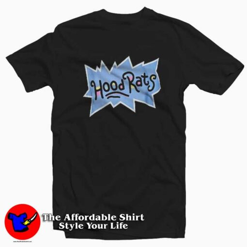 Rugrats HoodRats 90’s Vintage Style T-shirt On Sale