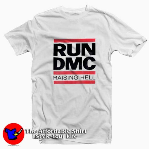 Run DMC Raising Hell Vintage Hip Hop T-shirt On Sale