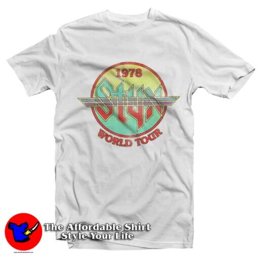 STYX World Tour 1978 Graphic Unisex T-Shirt For Style Your Life