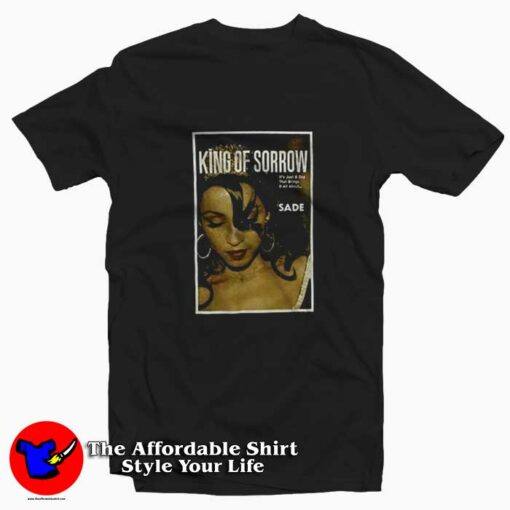 Sade King Of Sorrow Vintage Graphic T-Shirt On Sale