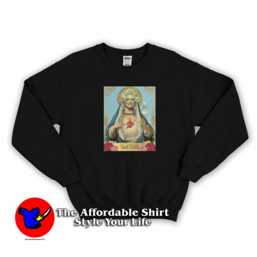 Saint Dolly Parton Vintage Legend Unisex Sweatshirt On Sale