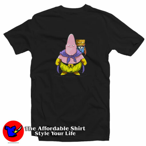 Saiyan SpongeBob Majin Buu Funny T-Shirt