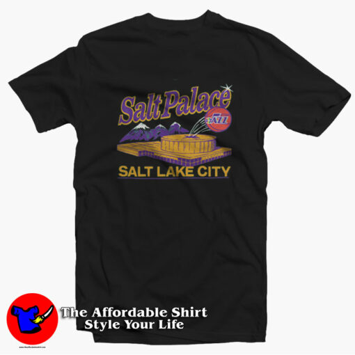 Salt Palace Utah Jazz Salt Lake City Unisex T-Shirt On Sale