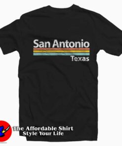 San Antonio Vintage Retro Graphic Design T-Shirt On Sale San Antonio Vintage Retro Graphic Design T-Shirt On Sale