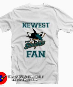 San Jose SHARK FAN Tee Shirt San Jose SHARK FAN Tee Shirt