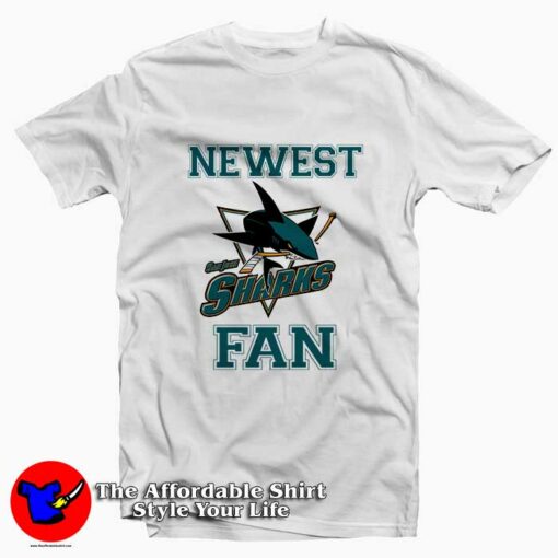 San Jose SHARK FAN Tee Shirt