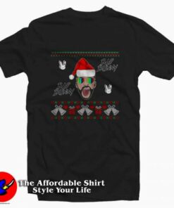 Santa Bad Bunny Merry Christmas Unisex T-shirt On Sale