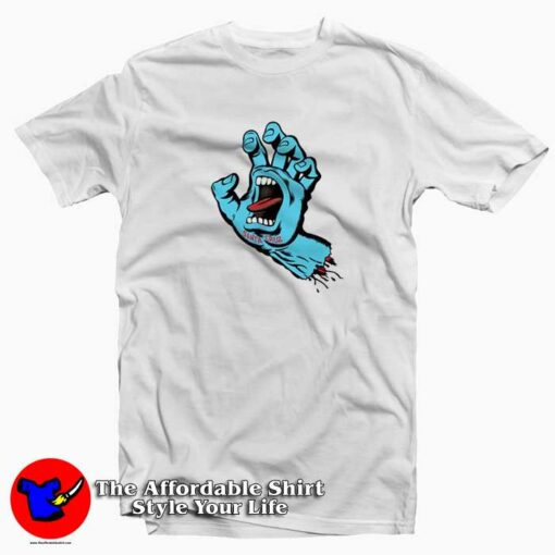 Santa Cruz Screaming Hand Graphic T-Shirt Cheap