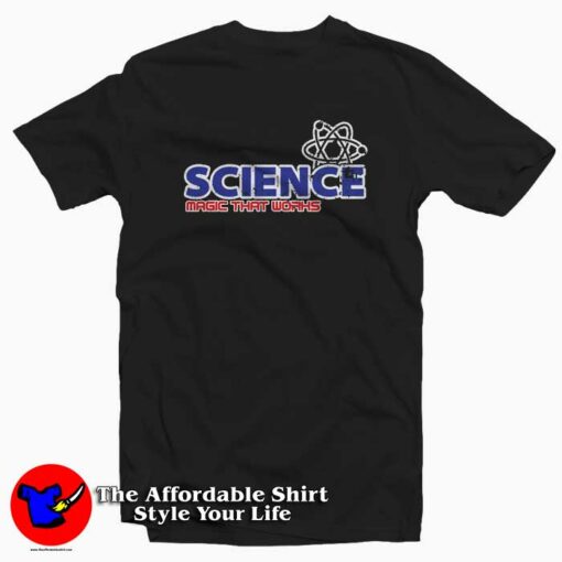 Science Magic Tat Works Graphic T-shirt On Sale