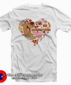 Scooby Doo Snacks My Valentine T Shirt For Men Or Women
