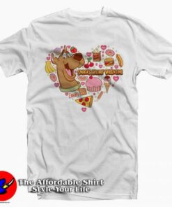 Scooby Doo Snacks My Valentine T Shirt For Men Or Women