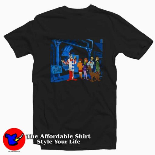 Scooby Doo and Captain Spaulding T-shirt On Sale