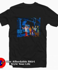 Scooby Doo and Captain Spaulding T-shirt On Sale