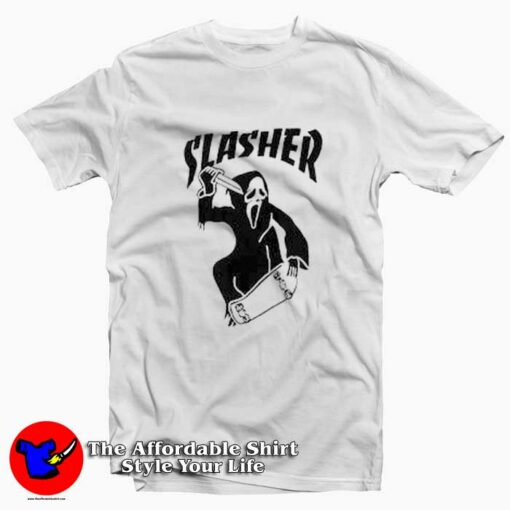 Scream Slasher Vintage Unisex T-shirt On Sale