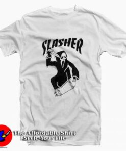 Scream Slasher Vintage Unisex T-shirt On Sale Scream Slasher Vintage Unisex T-shirt On Sale