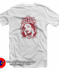 Selena Como La Flor Boyfriend Fit Girls T-Shirt