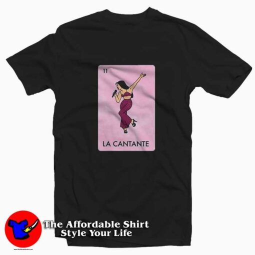 Selena Quintanilla La Cantante Parody Unisex T-shirt On Sale