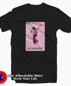 Selena Quintanilla La Cantante Parody Unisex T-shirt On Sale