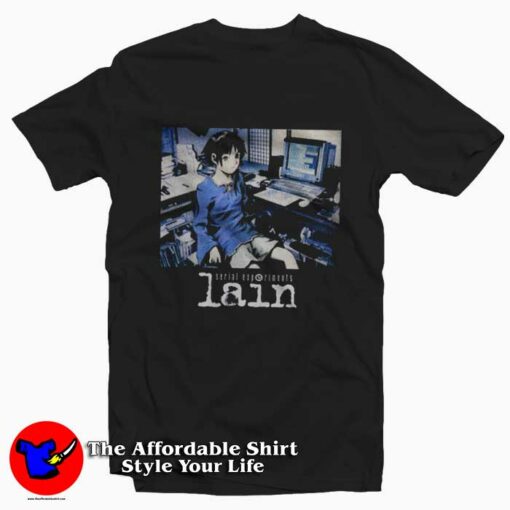 Serial Experiments Lain Anime  Graphic Unisex T-Shirt On Sale