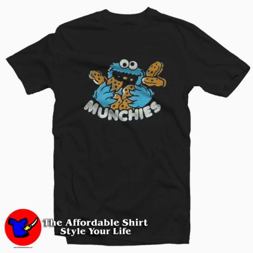 Sesame Street Cookie Monster Vintage T-shirt On Sale