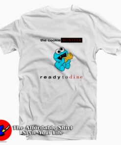 Sesame The Cookie Monster Ready to Dine Album T-shirt On Sale Sesame The Cookie Monster Ready to Dine Album T-shirt On Sale