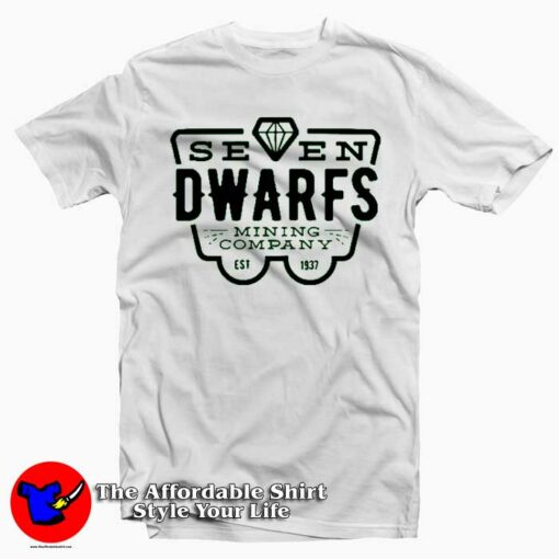 Seven Dwarfs Mining Company T-shirt For Gift Easter