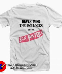 Sex Pistols Never Mind The Bollocks Pink Unisex T-shirt On Sale Sex Pistols Never Mind The Bollocks Pink Unisex T-shirt On Sale