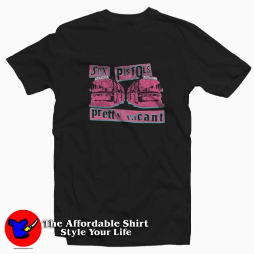 Sex Pistols Pretty Vacant Graphic Unisex T-shirt On Sale