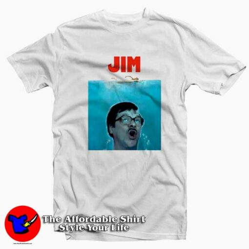 Shalom Jim Bell Jackie Paws Jaws Parody T-Shirt On Sale