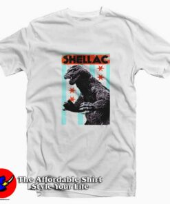 Shellac Godzilla Punk Rock Hardcore Metal T-shirt On Sale Shellac Godzilla Punk Rock Hardcore Metal T-shirt On Sale