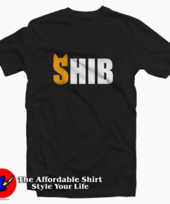 Shiba Inu Coin Token Graphic Cryptocurrency T-shirt On Sale Shiba Inu Coin Token Graphic Cryptocurrency T-shirt On Sale