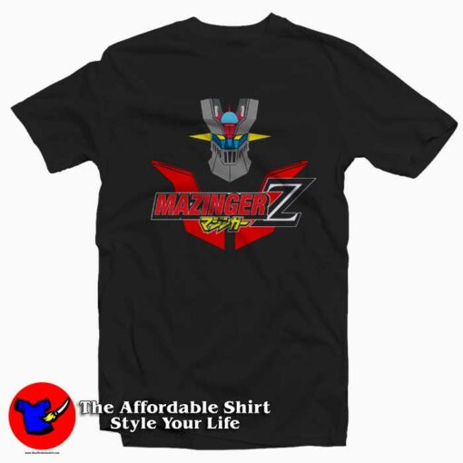 Shin Mazinger-Z Logo Graphic Unisex T-Shirt On Sale