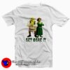 Shrek Get Ogre It Text Poster Unisex T-shirt On Sale
