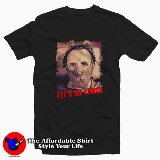 Silence Of The Lambs Let’s Do Lunch T-shirt On Sale