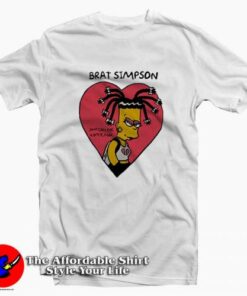 Simpson Ghetto Chola Bootleg Bart Tee Shirt Simpson Ghetto Chola Bootleg Bart Tee Shirt