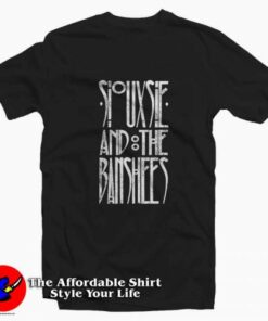 Siouxsie And The Banshees Logo Unisex T-shirt On Sale Siouxsie And The Banshees Logo Unisex T-shirt On Sale