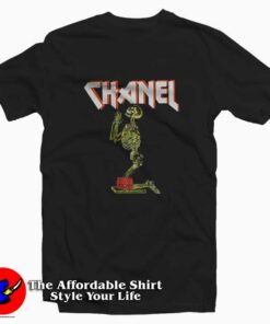 Skeleton Begged For Bag Chanel Unisex T-shirt On Sale Skeleton Begged For Bag Chanel Unisex T-shirt On Sale
