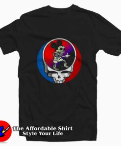 Skeleton Mickey Mouse Grateful Dead Halloween T-shirt On Sale Skeleton Mickey Mouse Grateful Dead Halloween T-shirt On Sale