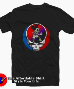 Skeleton Mickey Mouse Grateful Dead Halloween T-shirt On Sale Skeleton Mickey Mouse Grateful Dead Halloween T-shirt On Sale