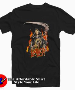 Slayer Thrash Heavy Metal Band Vintage T-Shirt On Sale Slayer Thrash Heavy Metal Band Vintage T-Shirt On Sale