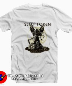 Sleep Token Winged Reaper Graphic Unisex T-Shirt On Sale Sleep Token Winged Reaper Graphic Unisex T-Shirt On Sale