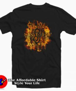 Slipknot Radio Fires Graphic T-Shirt Cheap Slipknot Radio Fires Graphic T-Shirt Cheap