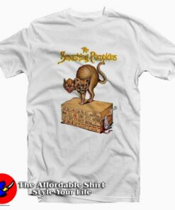 Smashing Pumpkins Funny Cat Vintage T-Shirt On Sale Smashing Pumpkins Funny Cat Vintage T-Shirt On Sale