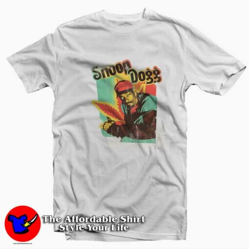 Snoop Dogg Long Beach Rasta Unisex T-shirt On Sale