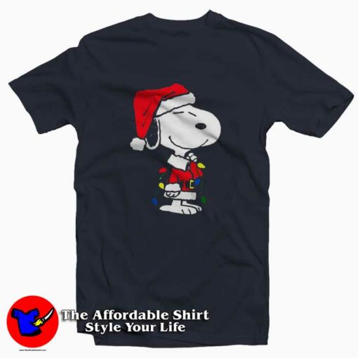 Snoopy Christmas Santa Xmas Unisex T-shirt On Sale