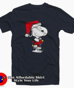 Snoopy Christmas Santa Xmas Unisex T-shirt On Sale Snoopy Christmas Santa Xmas Unisex T-shirt On Sale