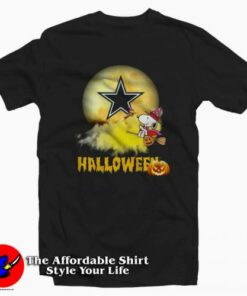 Snoopy Halloween Flying Dallas Cowboys T-shirt On Sale Snoopy Halloween Flying Dallas Cowboys T-shirt On Sale